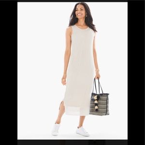 Zenergy Crochet by Chico’s midi knitted dress